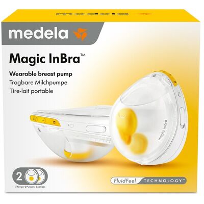 Medela Sacaleches Eléctrico sin cables Magic In Bra Doble. (198 X 222.5 X 154) Blanco niño Medela Sacaleches Eléctrico sin cables Magic In Bra Doble. (198 X 222.5 X 154) Blanco niño