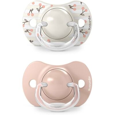 Suavinex Chupete fisiológico Sx Pro 0-6 meses (2ud) colección Birdies. (14.9 X 6.5 X 5.4 Cm) Rosa claro niño Suavinex Chupete fisiológico Sx Pro 0-6 meses (2ud) colección Birdies. (14.9 X 6.5 X 5.4 Cm) Rosa claro niño