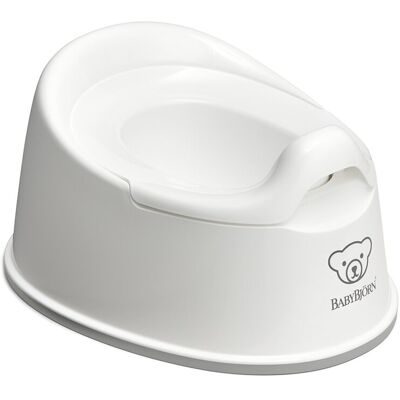 Orinal inteligente BabyBjorn - Blanco/Gris - Inodoro portátil para niños Orinal inteligente BabyBjorn - Blanco/Gris - Inodoro portátil para niños