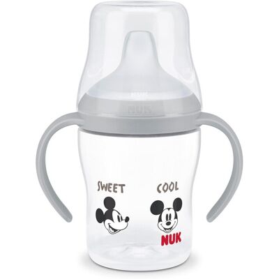 NUK Taza aprendizaje First Choice Disney 150ml con control temperatura. Gris niño NUK Taza aprendizaje First Choice Disney 150ml con control temperatura. Gris niño