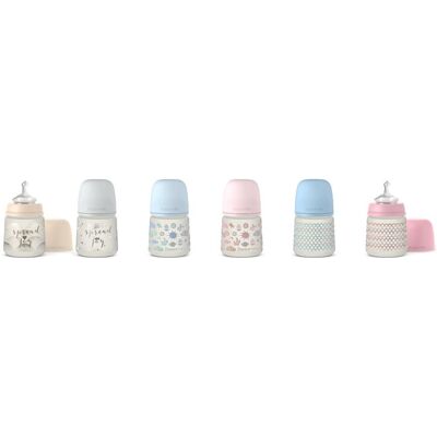 Biberón Clásico Suavinex T1M - 150ml, Azul Claro, Tetina Anatómica Biberón Clásico Suavinex T1M - 150ml, Azul Claro, Tetina Anatómica