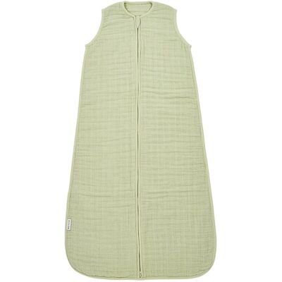 Meyco Saco de dormir sin mangas muselina prelavada 70cm . Verde Oliva niño Meyco Saco de dormir sin mangas muselina prelavada 70cm . Verde Oliva niño