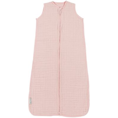 Meyco Saco de dormir sin mangas muselina lavada 70cm . Rosa claro niño Meyco Saco de dormir sin mangas muselina lavada 70cm . Rosa claro niño