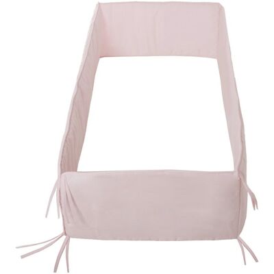 Cambrass Protector para cuna (70x140 cm) Liso E. Rosa claro niño Cambrass Protector para cuna (70x140 cm) Liso E. Rosa claro niño