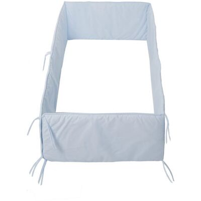 Cambrass Protector para cuna (70x140 cm) Liso E. Azul claro niño Cambrass Protector para cuna (70x140 cm) Liso E. Azul claro niño