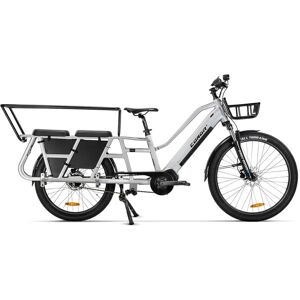 Conor Bicicleta eléctrica Berna E-Cargo Longtail Md-460 . Gris M Conor Bicicleta eléctrica Berna E-Cargo Longtail Md-460 . Gris M