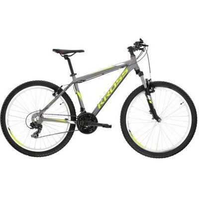 Kross Bicicleta de niños Hexagon 2022 . (M) Gris / Verde Kross Bicicleta de niños Hexagon 2022 . (M) Gris / Verde