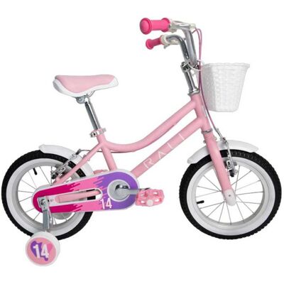 Rali Bicicleta de niños MAL-14-RB-4 . Rosa pastel Rali Bicicleta de niños MAL-14-RB-4 . Rosa pastel