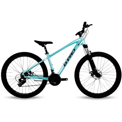 B-PRO Bicicleta de montaña unisex Bkom 721 . (S) Turquesa B-PRO Bicicleta de montaña unisex Bkom 721 . (S) Turquesa