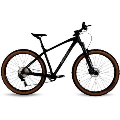 B-PRO Bicicleta de montaña unisex Bkom 910 . (L) Negro mate B-PRO Bicicleta de montaña unisex Bkom 910 . (L) Negro mate