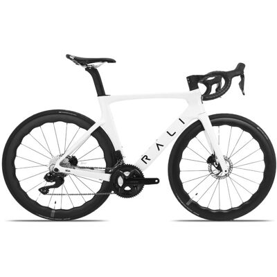 Rali BICICLETA CARRETERA UNISEX RDA 700 105 DI2 RUEDA CARBONO . Blanco Rali BICICLETA CARRETERA UNISEX RDA 700 105 DI2 RUEDA CARBONO . Blanco