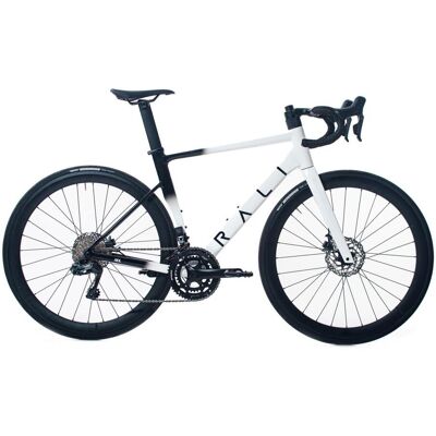 Rali Bicicleta de Carretera Unisex Negra Blanca RDL . Negro / Blanco Rali Bicicleta de Carretera Unisex Negra Blanca RDL . Negro / Blanco
