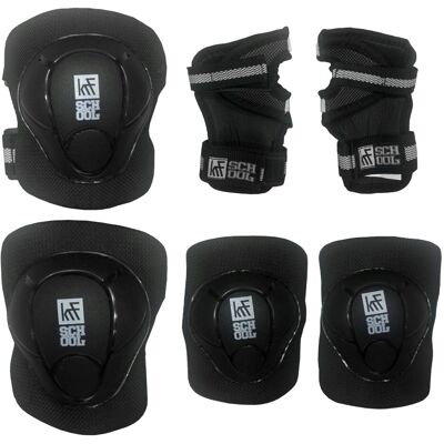 KRF Set de protecciones School. (L) Blanco KRF Set de protecciones School. (L) Blanco