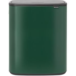 Brabantia Cubo de basura bo touch bin 2 x 30l negro. Verde Brabantia Cubo de basura bo touch bin 2 x 30l negro. Verde