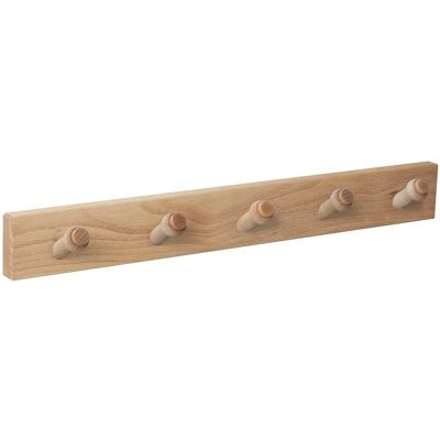 Nesu Percha Madera y Madera 5 Colgadores 9402HNHN5. Haya natural Nesu Percha Madera y Madera 5 Colgadores 9402HNHN5. Haya natural