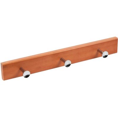Nesu Percha Madera y Zamak 3 Colgadores 9014HMCRV3. Haya miel Nesu Percha Madera y Zamak 3 Colgadores 9014HMCRV3. Haya miel