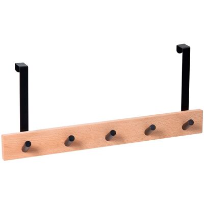 Nesu Percha Madera y Zamak 5 Colgadores 9400HNNE5S. Haya natural Nesu Percha Madera y Zamak 5 Colgadores 9400HNNE5S. Haya natural