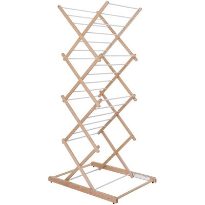 Foppapedretti Tendedero plegable y extensible Stendipiù. Natural Foppapedretti Tendedero plegable y extensible Stendipiù. Natural