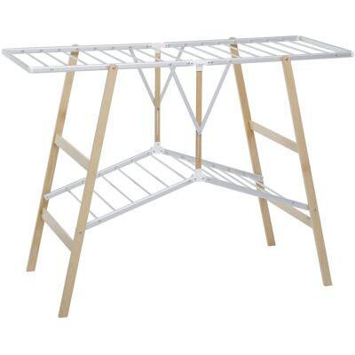Foppapedretti Tendedero plegable Ciak . Natural Foppapedretti Tendedero plegable Ciak . Natural