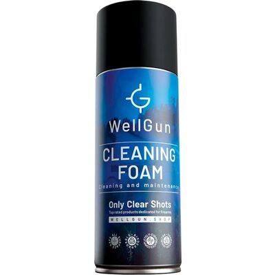 Wellgun Espuma de limpieza biodegradable para armas 400 ml. . Blanco Wellgun Espuma de limpieza biodegradable para armas 400 ml. . Blanco