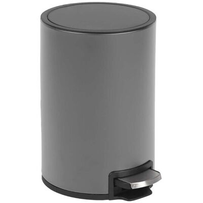 Manillons Torrent Cubo de pedal 5L . Gris Manillons Torrent Cubo de pedal 5L . Gris
