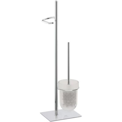 Beltrán Escobillero con portarrollos de pie Castellón . Inox Beltrán Escobillero con portarrollos de pie Castellón . Inox