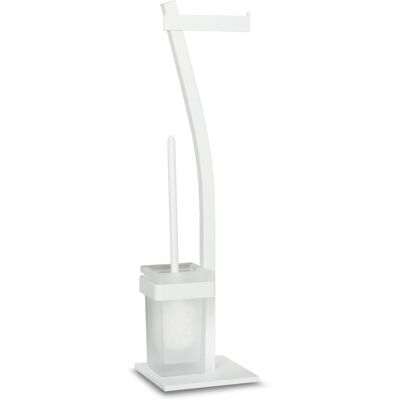 Beltrán 21210 Escobillero Portarrollos Blanco - Accesorio de baño Beltrán 21210 Escobillero Portarrollos Blanco - Accesorio de baño