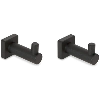 Beltrán Set de 2 perchas individuales Praga . Negro Beltrán Set de 2 perchas individuales Praga . Negro