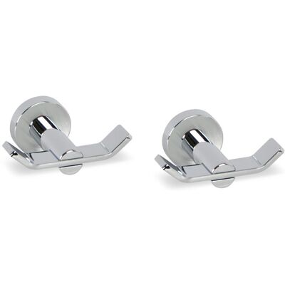 Beltrán Set de 2 perchas individuales Bolonia . Cromo Beltrán Set de 2 perchas individuales Bolonia . Cromo