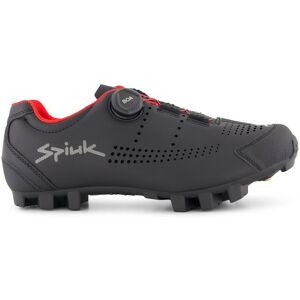 Spiuk Zapatillas de ciclismo de montaña unisex Vega . (42) Negro / Rojo Spiuk Zapatillas de ciclismo de montaña unisex Vega . (42) Negro / Rojo