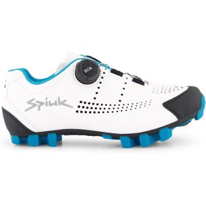 Spiuk Zapatillas de ciclismo de montaña unisex Vega . (39) Blanco / Azul Spiuk Zapatillas de ciclismo de montaña unisex Vega . (39) Blanco / Azul