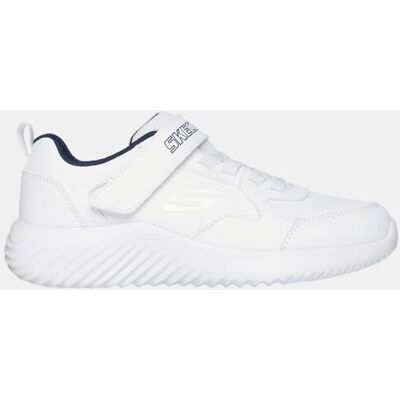 Skechers Zapatillas Bounder de niños tipo running bajas con cierre adherente y elásticos. (35) Blanco Skechers Zapatillas Bounder de niños tipo running bajas con cierre adherente y elásticos. (35) Blanco