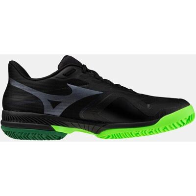 Mizuno Zapatilla De Padel De Hombre Wave Exceed Court . (40) Negro / Verde Mizuno Zapatilla De Padel De Hombre Wave Exceed Court . (40) Negro / Verde