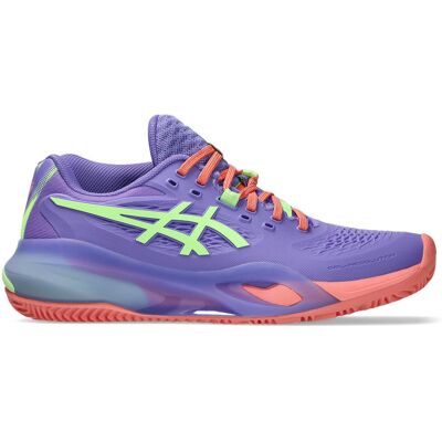 ASICS Zapatillas Pádel de Mujer GEL-RESOLUTION X PADEL . (40,5) Morado / Verde ASICS Zapatillas Pádel de Mujer GEL-RESOLUTION X PADEL . (40,5) Morado / Verde