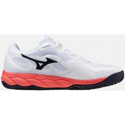 Mizuno Zapatilla de Tenis-Padel WAVE ENFORCE COURT CC . (44) Blanco / Naranja Mizuno Zapatilla de Tenis-Padel WAVE ENFORCE COURT CC . (44) Blanco / Naranja