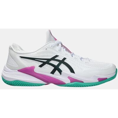 ASICS Zapatillas Tenis de Hombre COURT FF 3 CLAY . (44) Blanco / Rosa ASICS Zapatillas Tenis de Hombre COURT FF 3 CLAY . (44) Blanco / Rosa