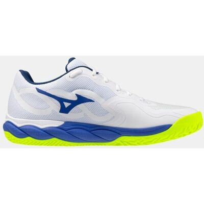 Mizuno Zapatilla De Tenis De Hombre Wave Enforce Court Cc . (41) Blanco / Azul Mizuno Zapatilla De Tenis De Hombre Wave Enforce Court Cc . (41) Blanco / Azul