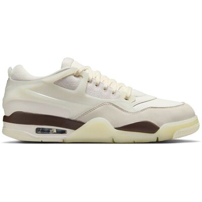 Jordan - Air Jordan 4 RM - Blanco - Cuero - Zapatos Jordan - Air Jordan 4 RM - Blanco - Cuero - Zapatos