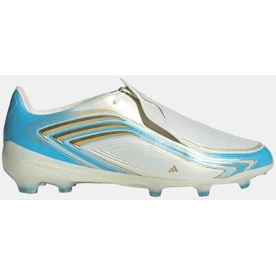 Adidas Botas de fútbol de tacos de niño F50 Messi Elite Fg J . (35,5) Blanco / Azul Adidas Botas de fútbol de tacos de niño F50 Messi Elite Fg J . (35,5) Blanco / Azul