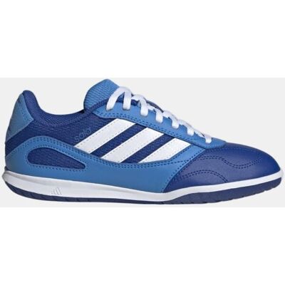 Adidas Botas de fútbol de Niños SUPER SALA III J . (38) Blanco / Azul Adidas Botas de fútbol de Niños SUPER SALA III J . (38) Blanco / Azul