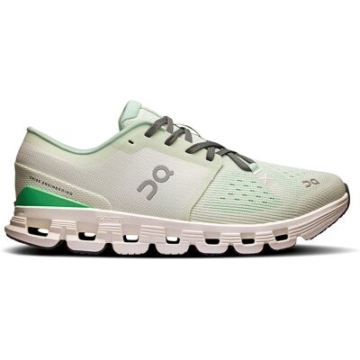 On Running - Cloud X 4 - Blanco-Verde - Mujer - Zapatillas On Running - Cloud X 4 - Blanco-Verde - Mujer - Zapatillas