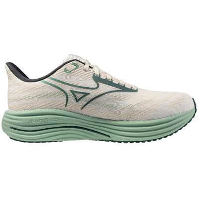 Mizuno Zapatilla de Running WAVE RIDER 29 . (44) Blanco/Verde Mizuno Zapatilla de Running WAVE RIDER 29 . (44) Blanco/Verde
