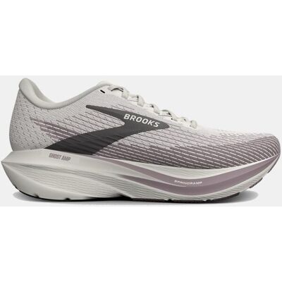 Brooks Zapatillas de running de hombre Ghost Amp . (42,5) Gris / Morado Brooks Zapatillas de running de hombre Ghost Amp . (42,5) Gris / Morado