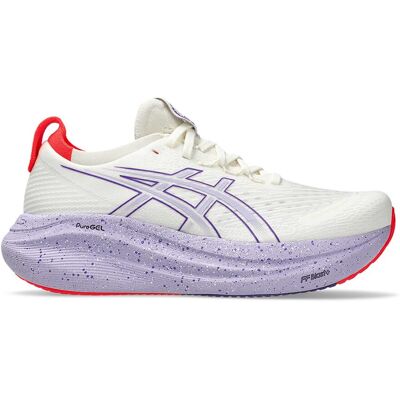 ASICS Zapatillas de running de mujer Gel-Nimbus 27 Tokyo . (36) Blanco / Lila ASICS Zapatillas de running de mujer Gel-Nimbus 27 Tokyo . (36) Blanco / Lila