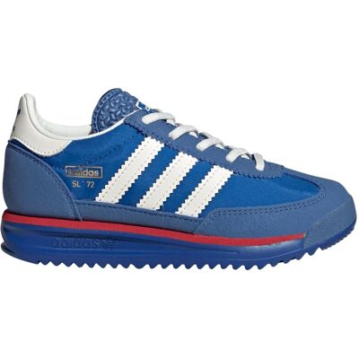 Adidas Zapatillas Casual de Niños SL 72 RS Elastic Laces (Niños) Originals. (28) Azul Adidas Zapatillas Casual de Niños SL 72 RS Elastic Laces (Niños) Originals. (28) Azul