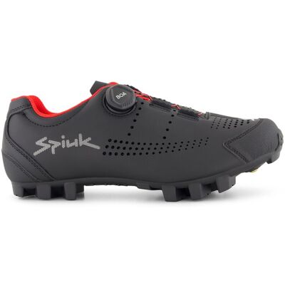 Spiuk Zapatillas de ciclismo de montaña unisex Vega . (41) Negro / Rojo Spiuk Zapatillas de ciclismo de montaña unisex Vega . (41) Negro / Rojo
