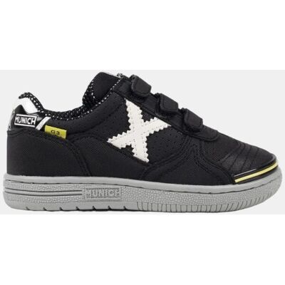 Munich Zapatillas de Fútbol Sala de Niños G-3 KID VCO 454 . (28) Negro Munich Zapatillas de Fútbol Sala de Niños G-3 KID VCO 454 . (28) Negro
