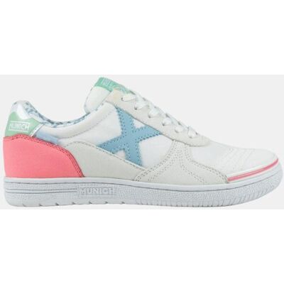 Munich Zapatillas de Fútbol Sala de Niños G-3 KID 461 . (38) Blanco Munich Zapatillas de Fútbol Sala de Niños G-3 KID 461 . (38) Blanco