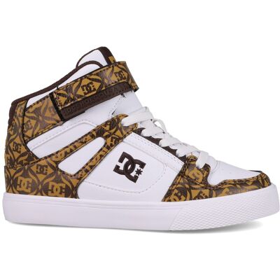DC Shoes Zapatillas de niños Pure High-Top Ev Sn . (35,5) Blanco / Naranja DC Shoes Zapatillas de niños Pure High-Top Ev Sn . (35,5) Blanco / Naranja