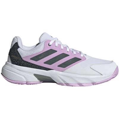 Adidas Zapatillas de tenis de mujer COURTJAM CONTROL . (42 y 2/3) Blanco / Rosa Adidas Zapatillas de tenis de mujer COURTJAM CONTROL . (42 y 2/3) Blanco / Rosa